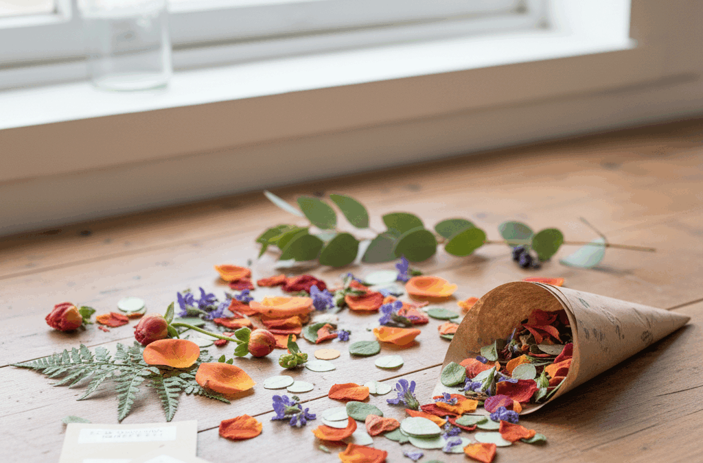 Biodegradable Wedding Confetti: Celebrate Sustainably