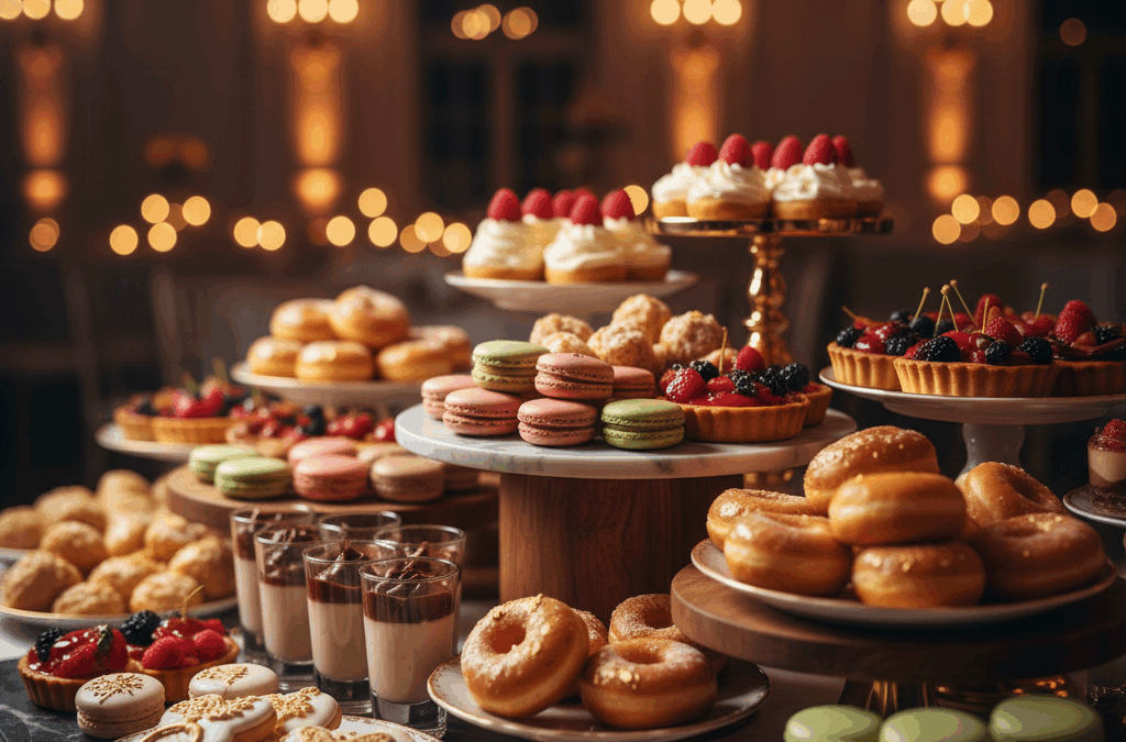 Gourmet Wedding Dessert Bars: Sweet Treats for Guests