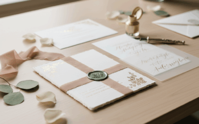 Handcrafted Wedding Invitations for a Personal Touch