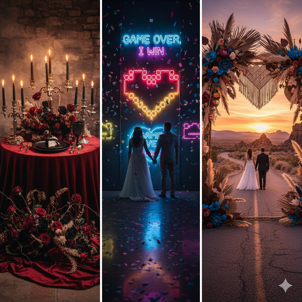 Offbeat Wedding Themes