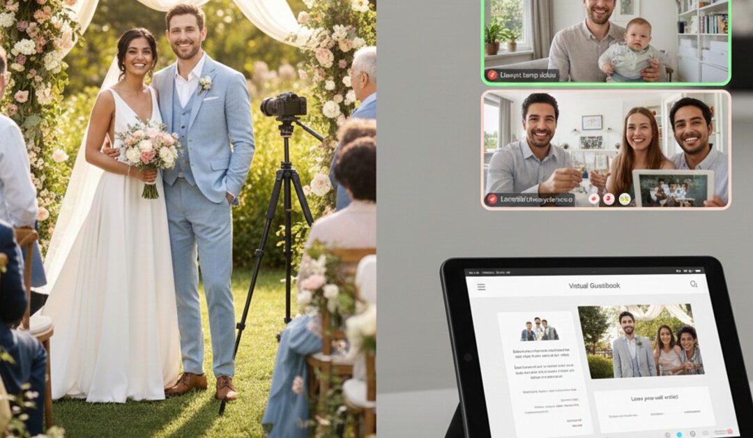 Hybrid Wedding Packages: Celebrate In-Person & Virtually