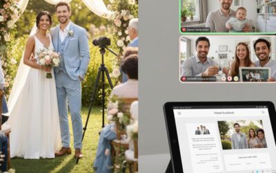 Hybrid Wedding Packages: Celebrate In-Person & Virtually